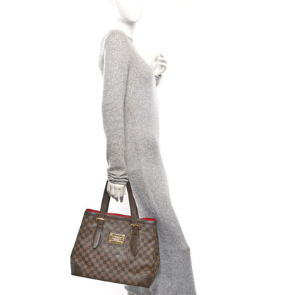 Louis Vuitton Damier Ebene Hampstead MM 2 of 17