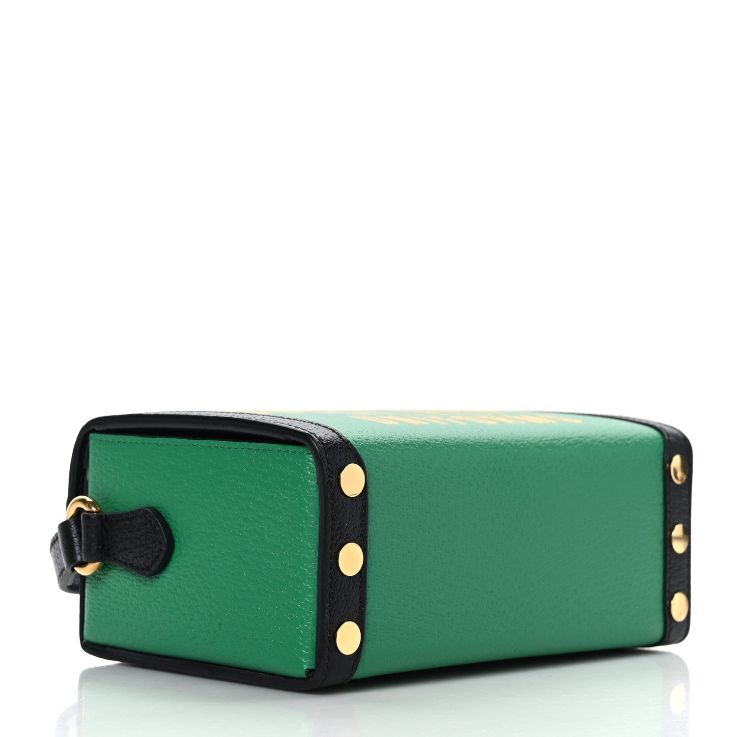 Gucci Grained Calfskin Gucci 100 Mini Bag Green 4 of 8