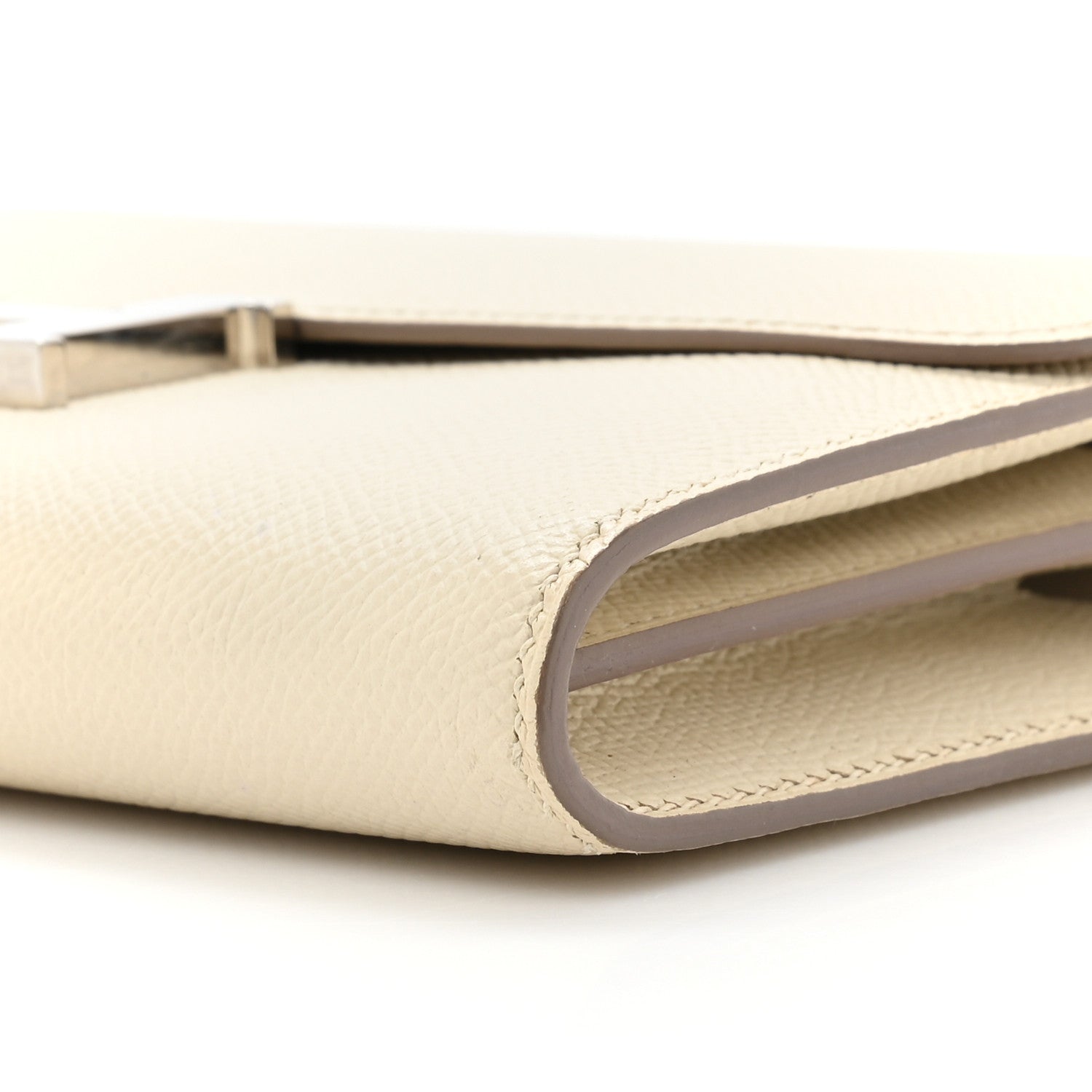 Hermes Epsom Constance Long Wallet Craie 10 of 12
