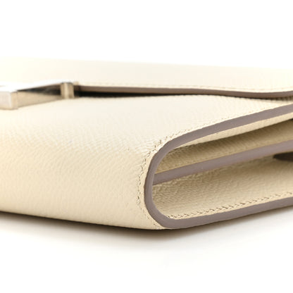 Hermes Epsom Constance Long Wallet Craie 10 of 12