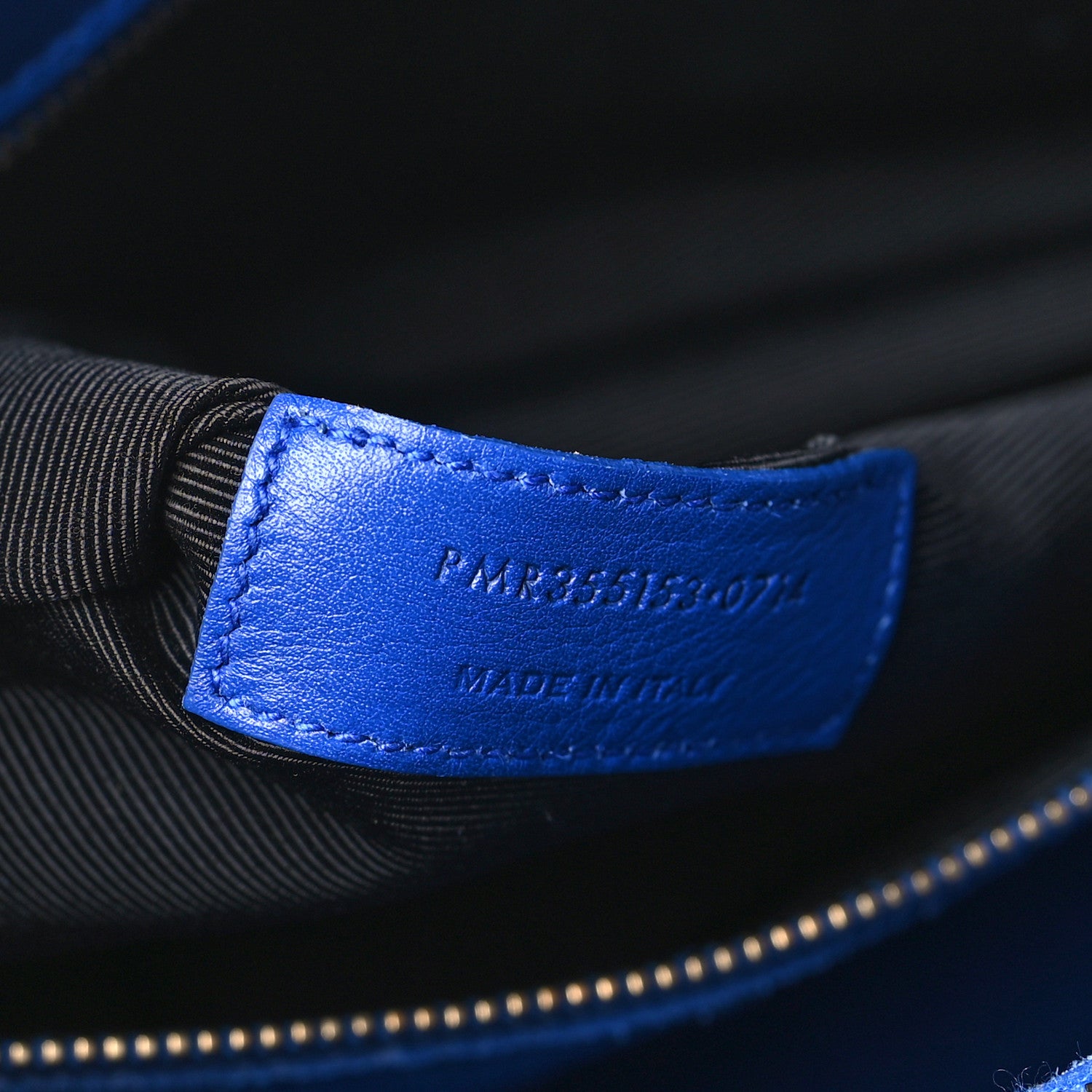 Saint Laurent Calfskin Small Sac De Jour Royal Blue 7 of 11
