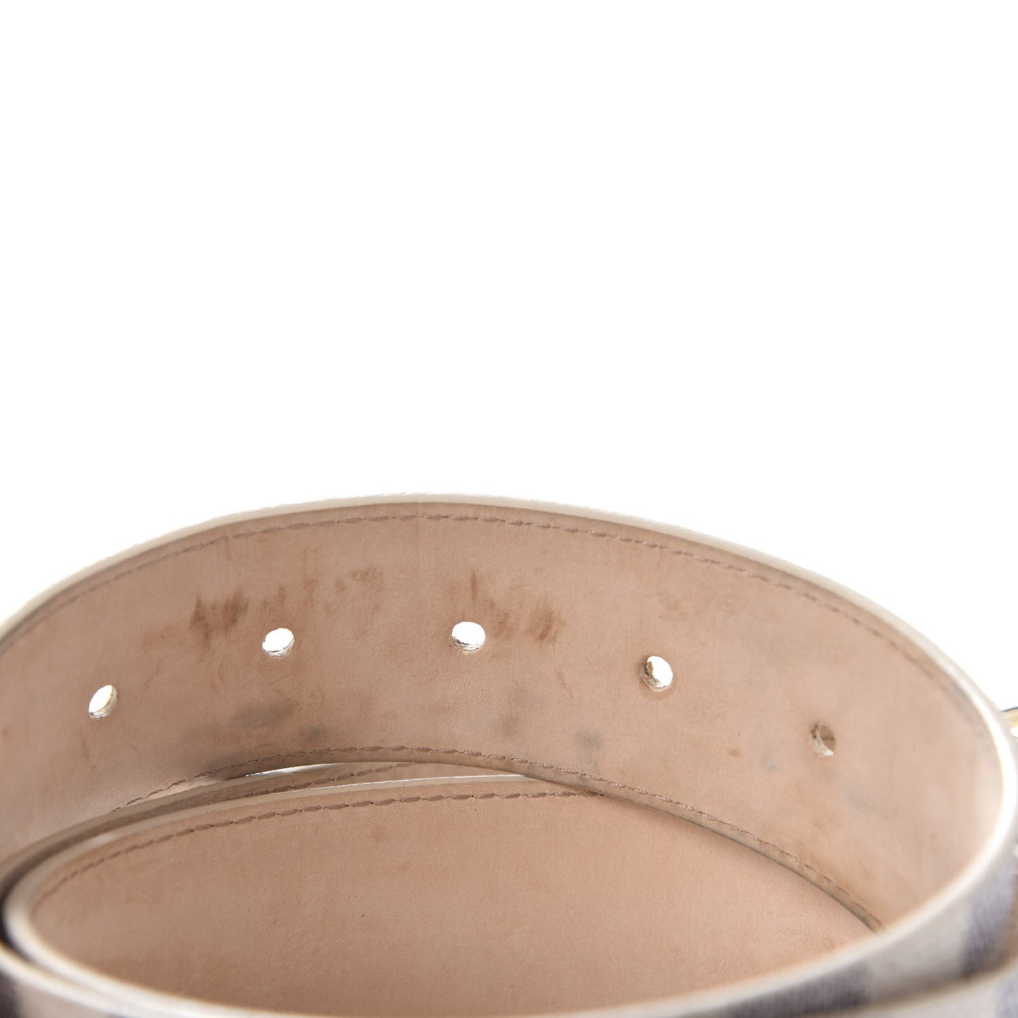 Damier Azur LV Initiales Belt 85 34