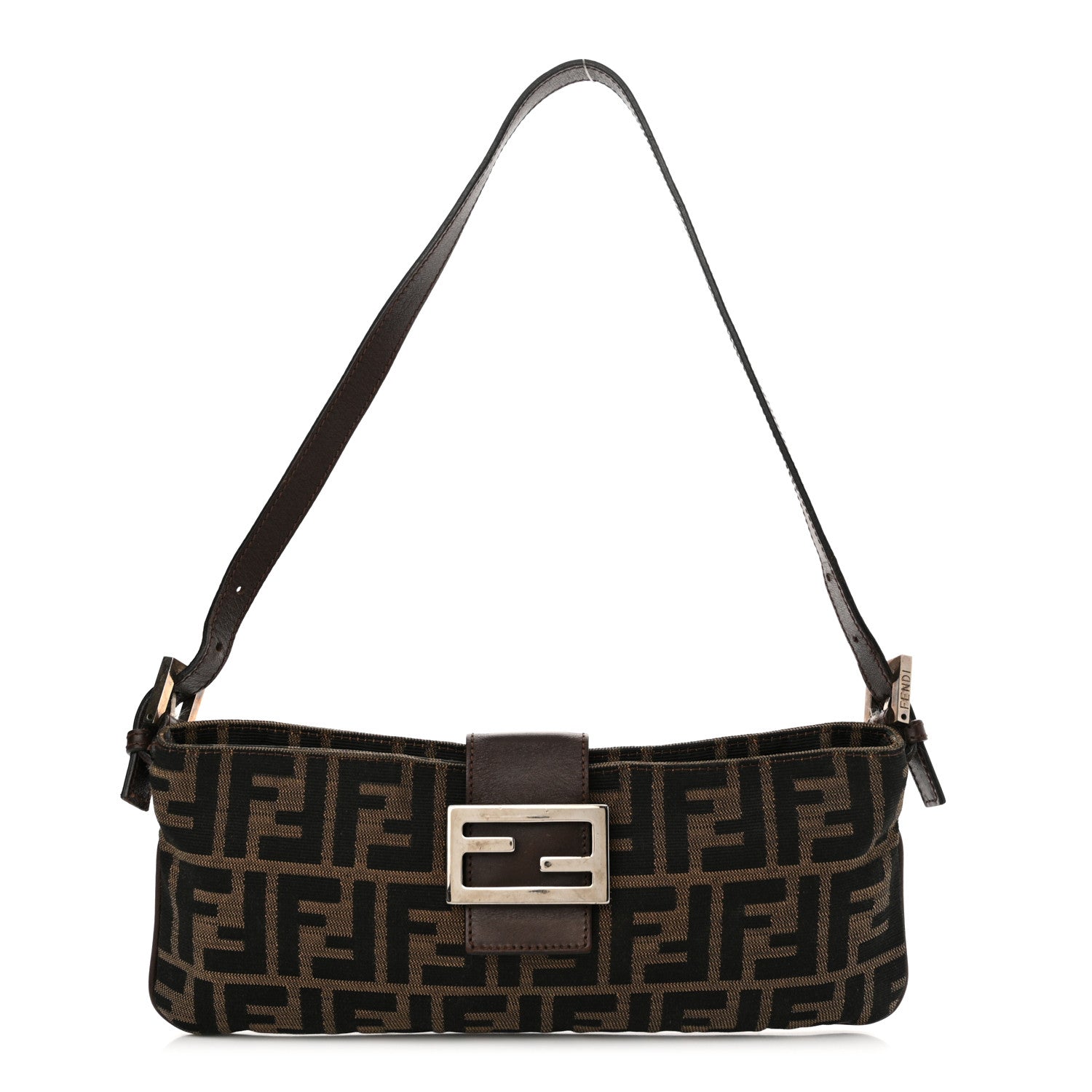 Fendi Zucca Shoulder Bag Tobacco 1 of 16