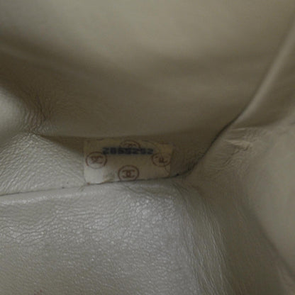 Chanel Lambskin Quilted Medium Double Flap White GHW 10 of 10