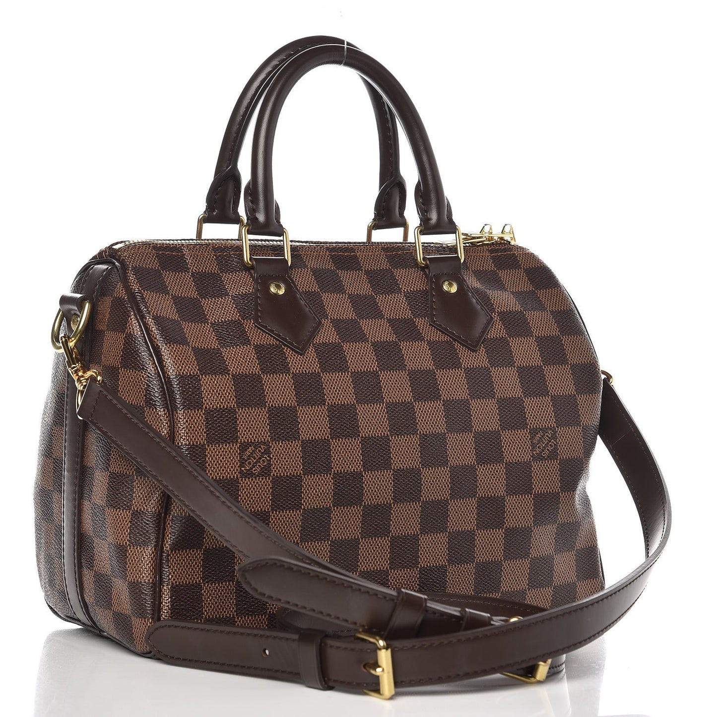 Damier Ebene Speedy Bandouliere 25