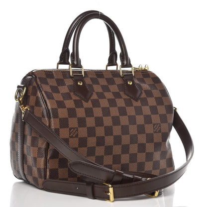 Louis Vuitton Damier Ebene Speedy Bandouliere 25 4 of 9