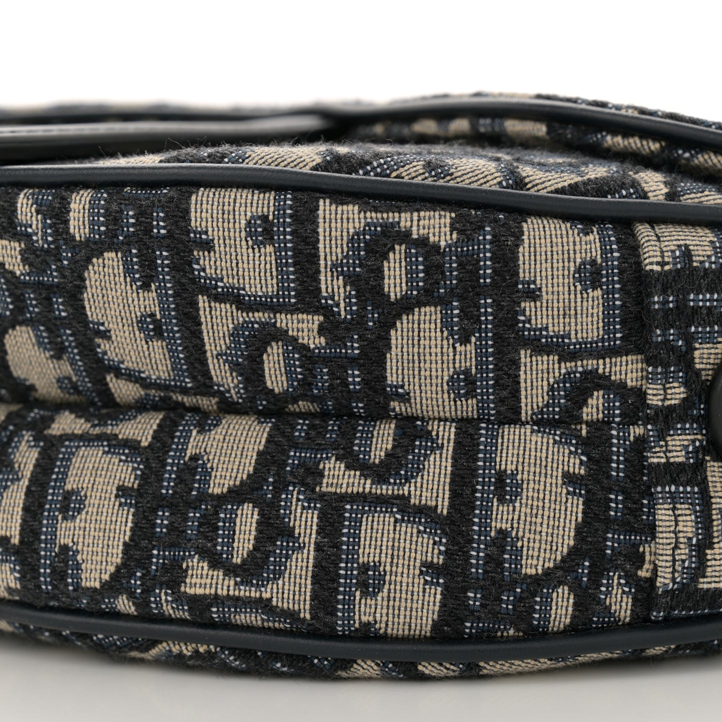 Oblique Saddle Bag Blue
