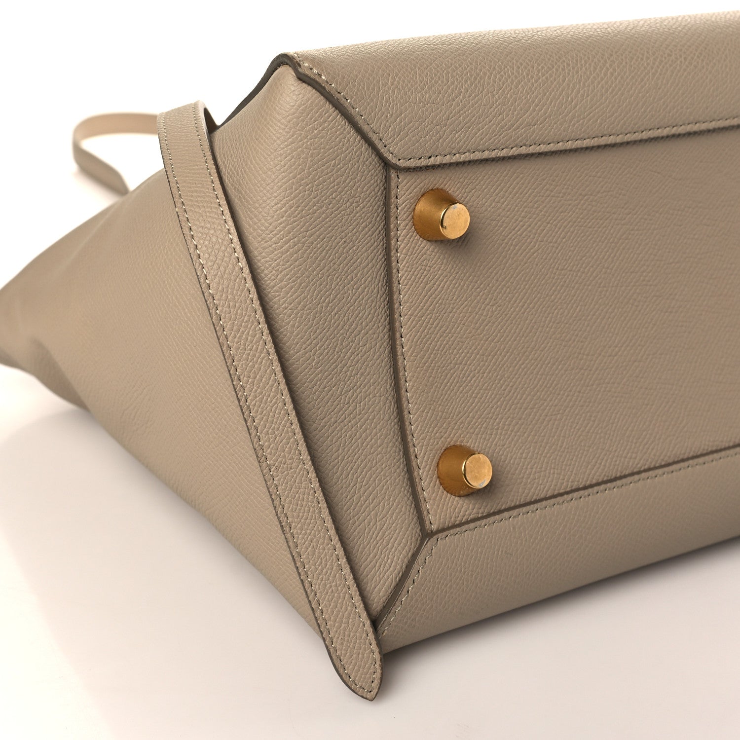 Celine Grained Calfskin Mini Belt Bag Light Taupe 8 of 15