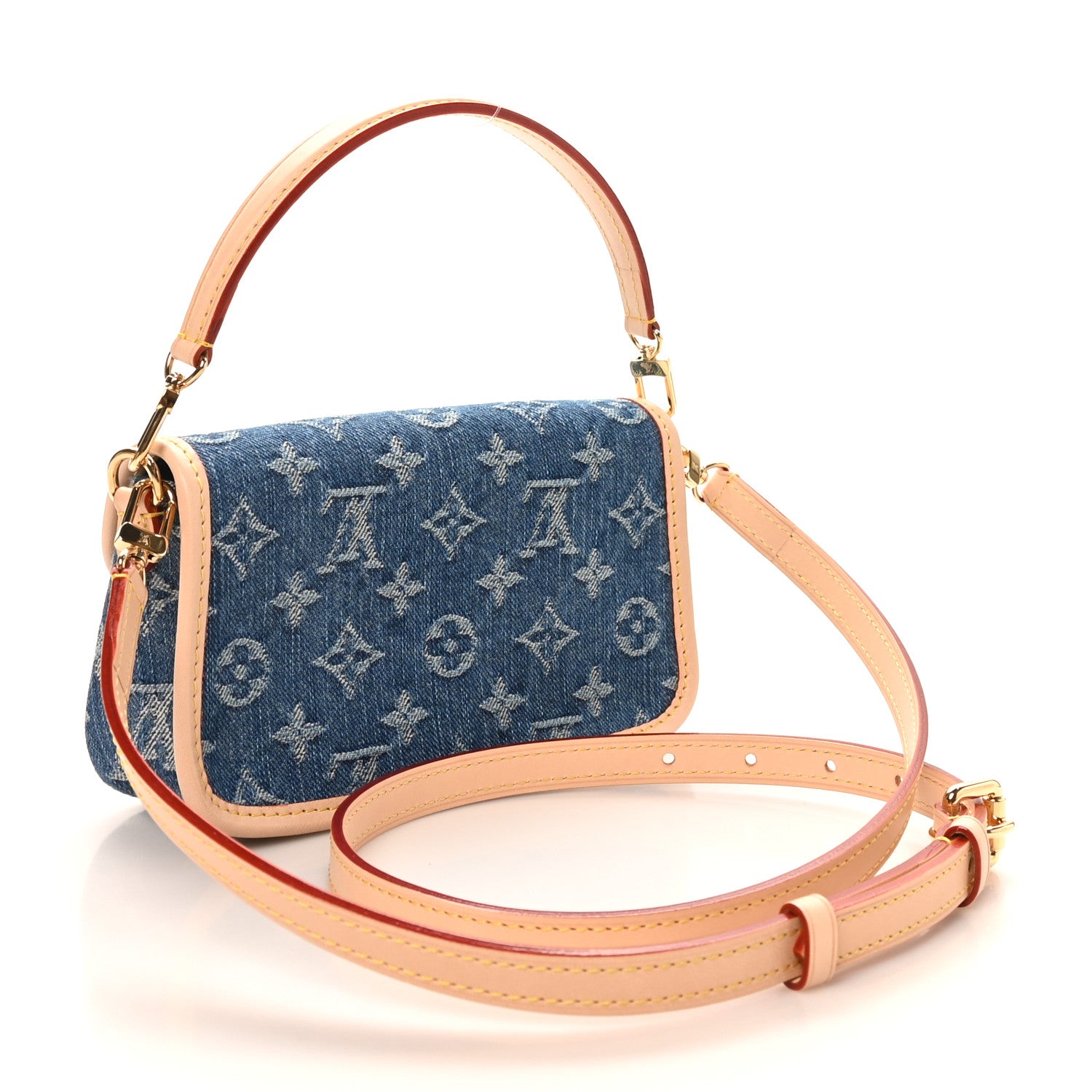 Louis Vuitton Monogram Denim Nano Diane Blue 3 of 9