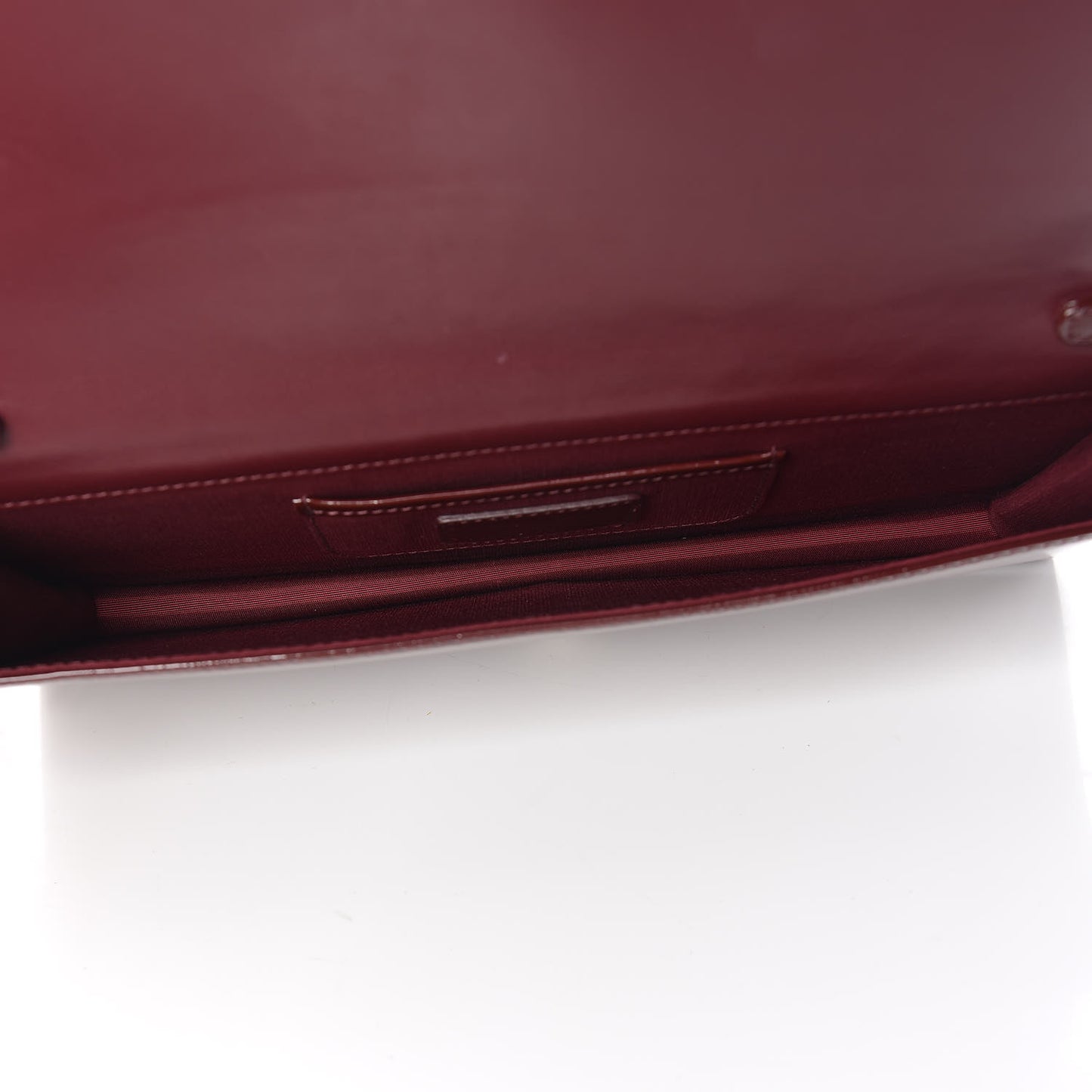 Patent Cannage Lady Dior Convertible Clutch Bordeaux