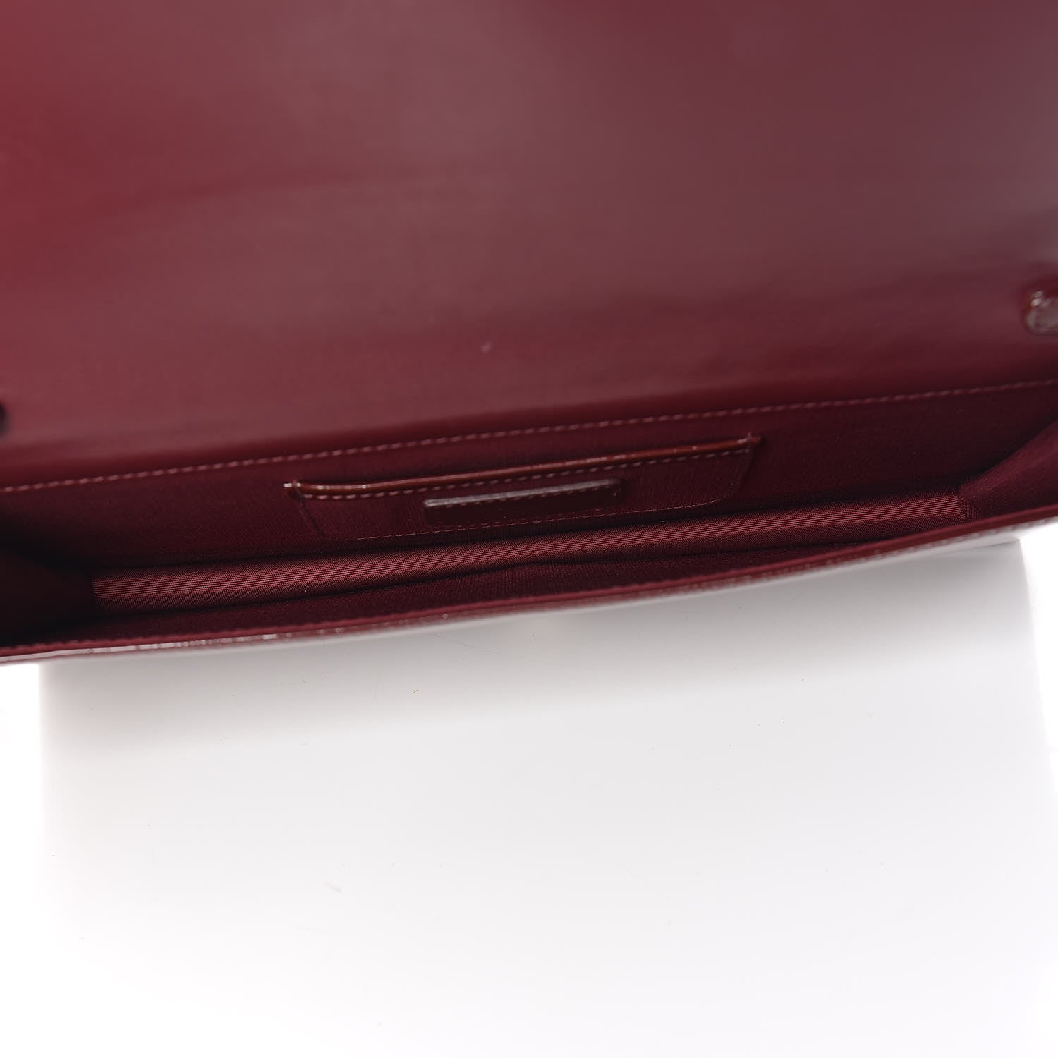 Christian Dior Patent Cannage Lady Dior Convertible Clutch Bordeaux 7 of 11