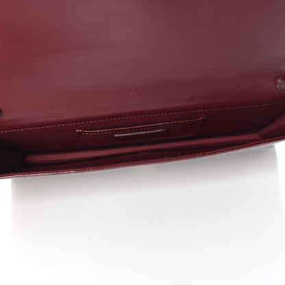 Christian Dior Patent Cannage Lady Dior Convertible Clutch Bordeaux 7 of 11