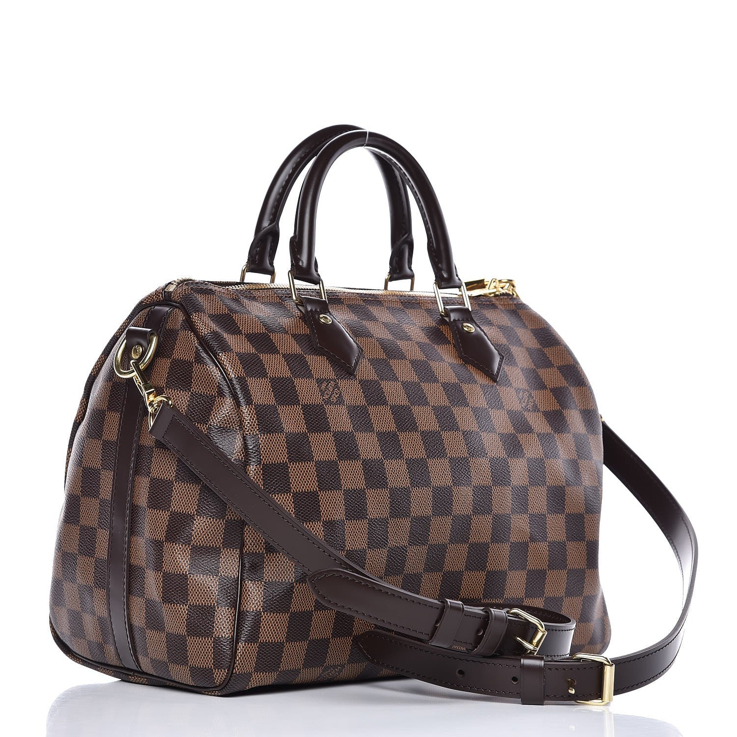 Louis Vuitton Damier Ebene Speedy Bandouliere 30 4 of 9