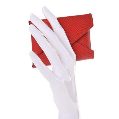Louis Vuitton Epi Small Kirigami Pochette Insert Coquelicot 2 of 7