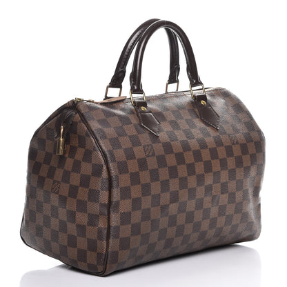 Louis Vuitton Damier Ebene Speedy 30 3 of 7