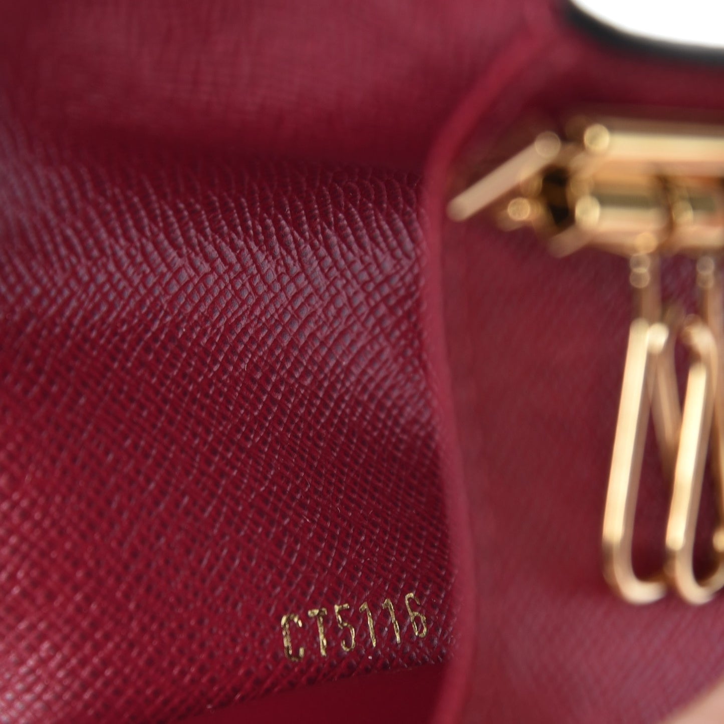 Monogram 6 Key Multicles Holder Fuchsia