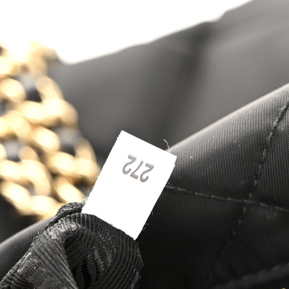 Prada Re-Nylon Stitched Re-Edition 1995 Chaine Medium Tote Bag Black 7 of 13