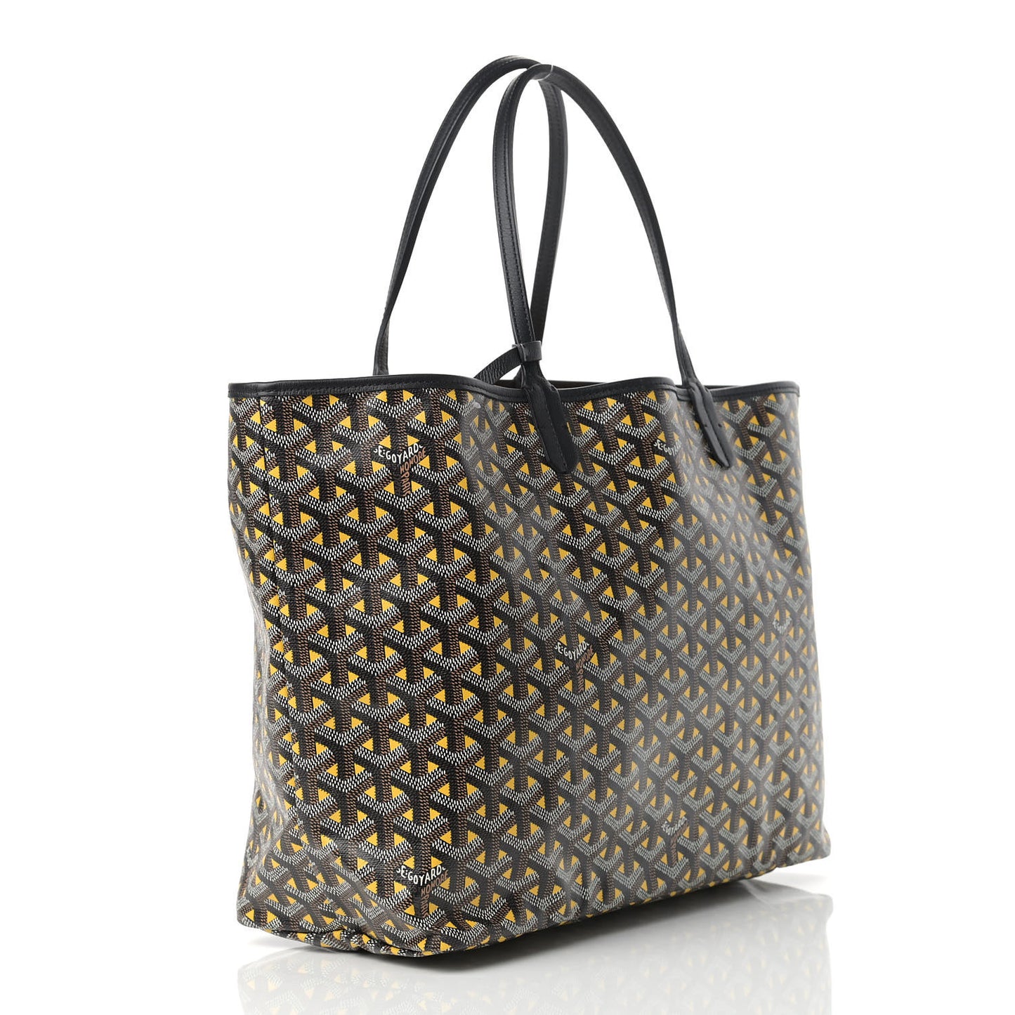 Goyardine Saint Louis Claire Voie PM Black Yellow