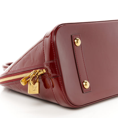 Louis Vuitton Vernis Alma PM Amarante 10 of 11