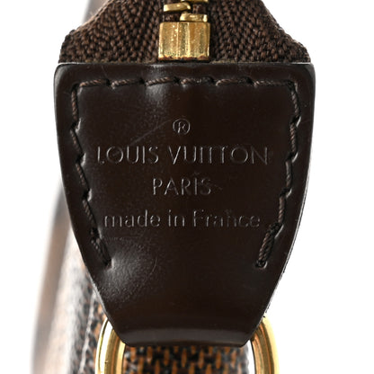 Louis Vuitton Damier Ebene Complice Trunks and Bags Mini Pochette Accessories Red 6 of 8