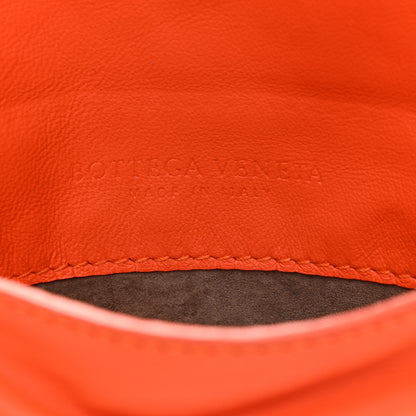 Bottega Veneta Nappa Intrecciato Small Chain Crossbody Tangerine 6 of 9
