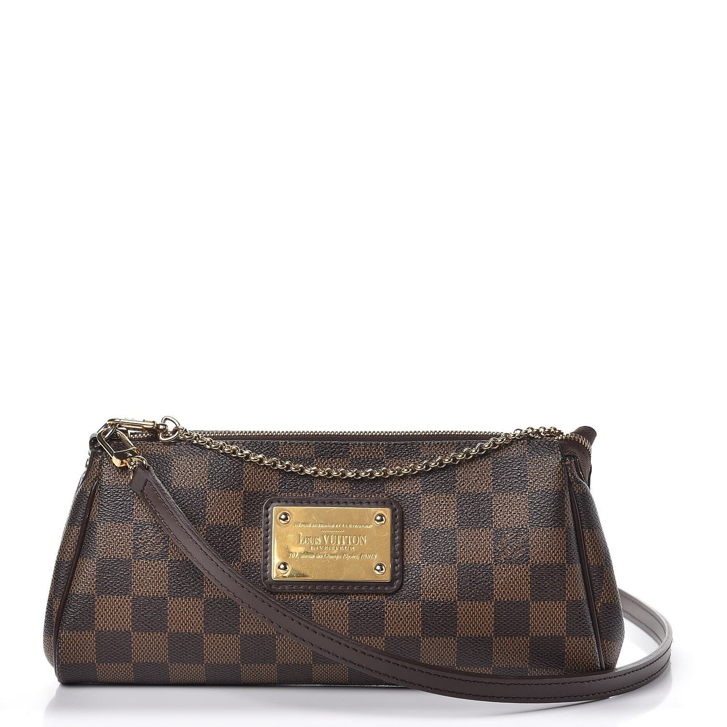 Damier Ebene Eva Clutch