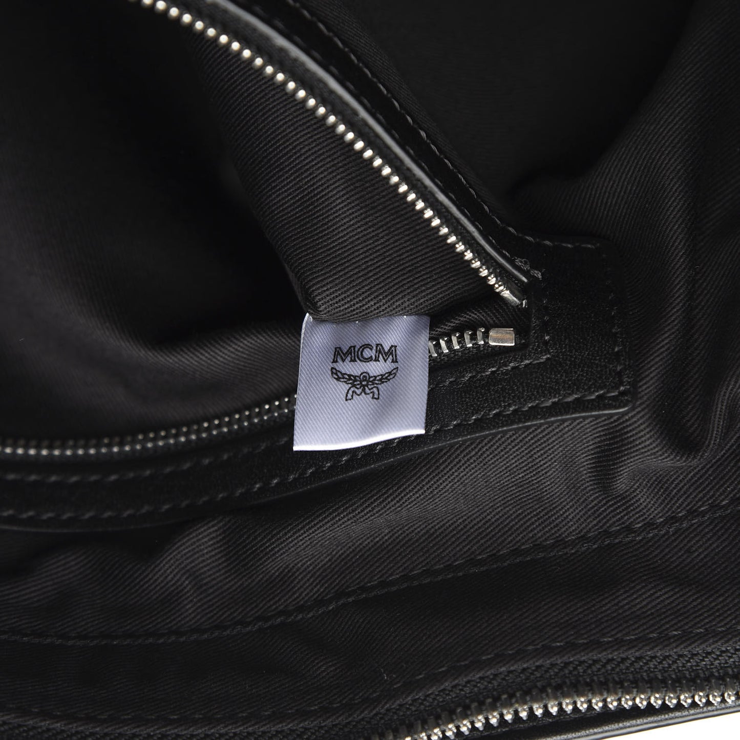 Calfskin Ottomar Monogram Medium Klara Shopper Tote Black