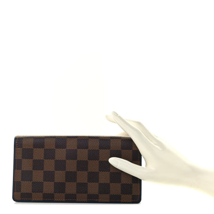 Louis Vuitton Damier Ebene Wallet Marine 2 of 11