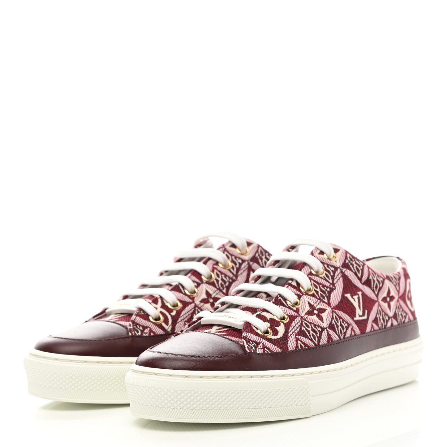 Jacquard Since 1854 Stellar Sneakers 37.5 Bordeaux