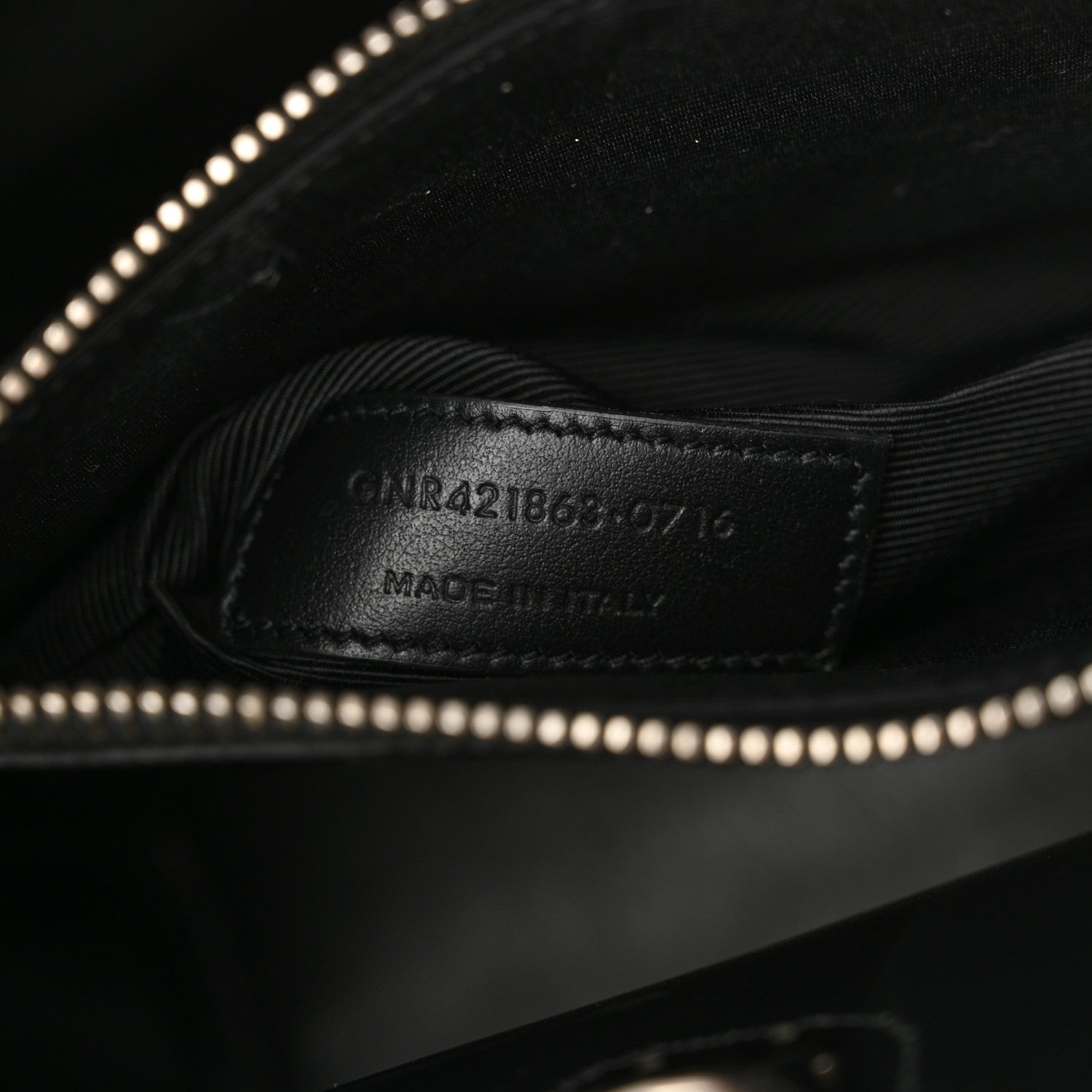 Saint Laurent Grained Calfskin Baby Sac De Jour Black 7 of 15