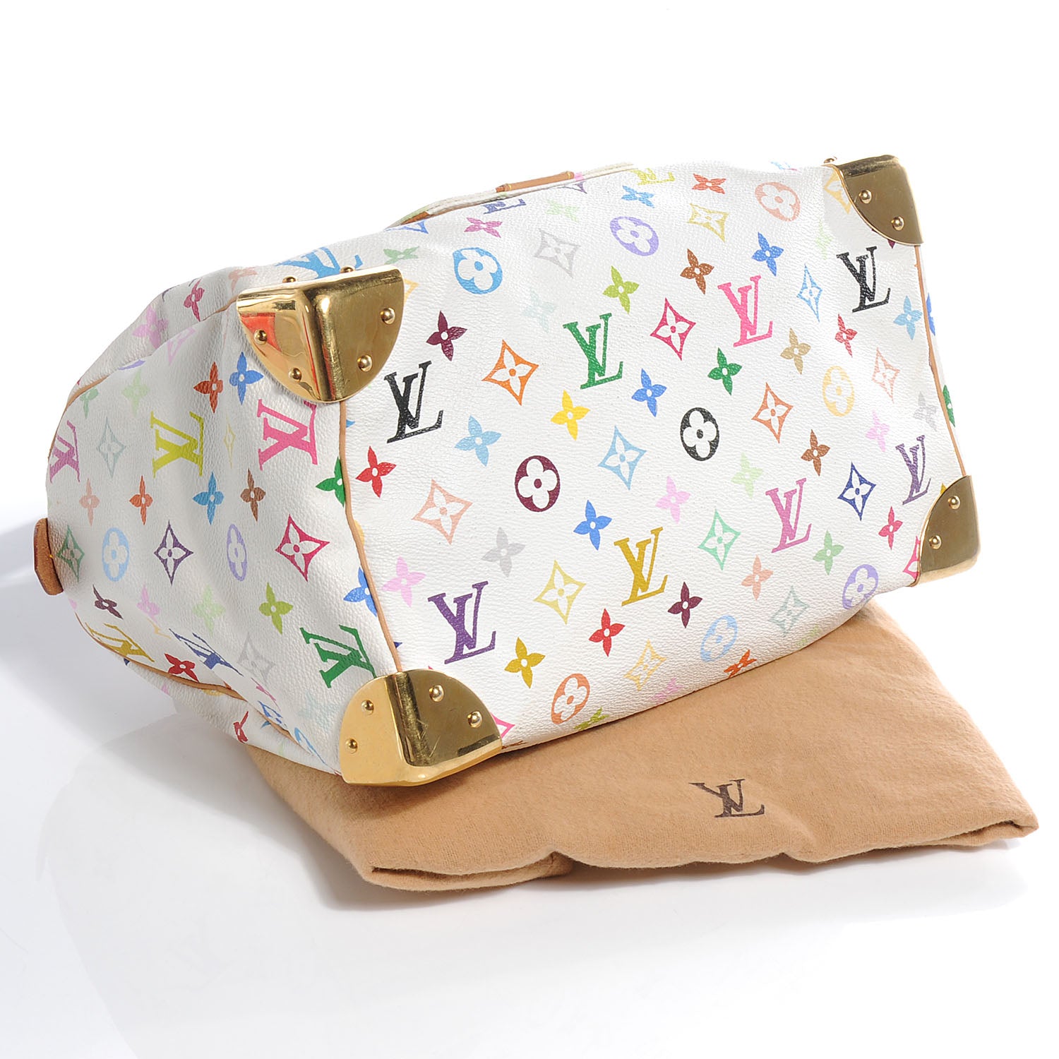 Louis Vuitton Monogram Multicolor Speedy 30 White 4 of 9