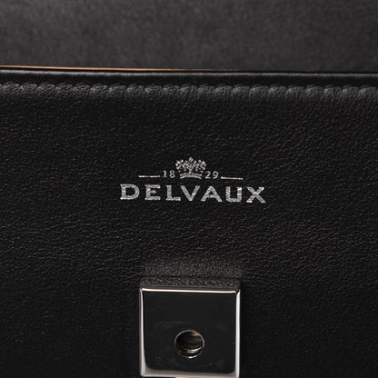 Delvaux Calfskin MM Tempete Satchel Black 7 of 7