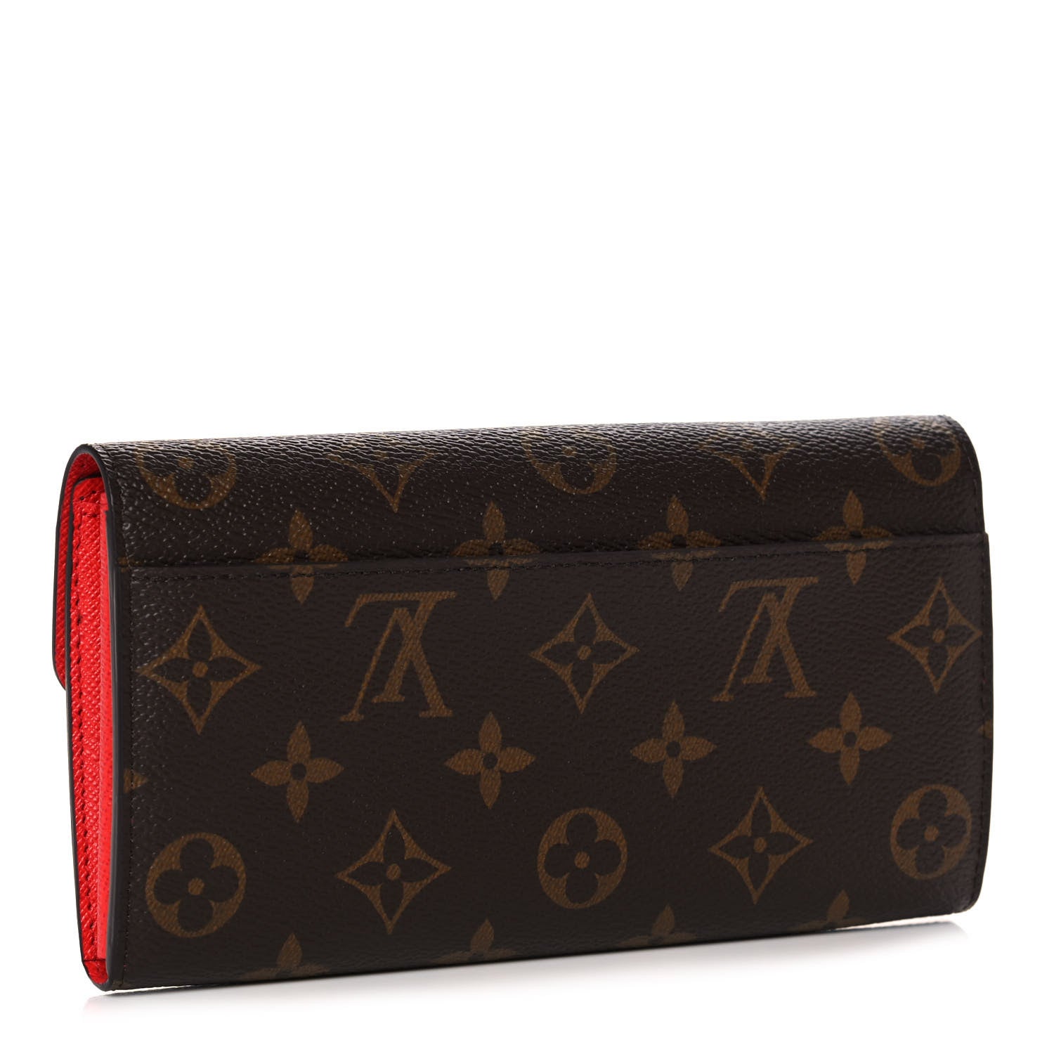 Louis Vuitton Monogram Sarah Wallet NM Coquelicot 3 of 11