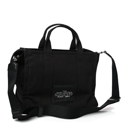 Marc Jacobs Cotton Canvas Medium The Tote Black 3 of 8
