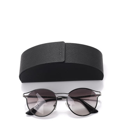 Prada Cinema Sunglasses SPR 62S Black Silver 8 of 8