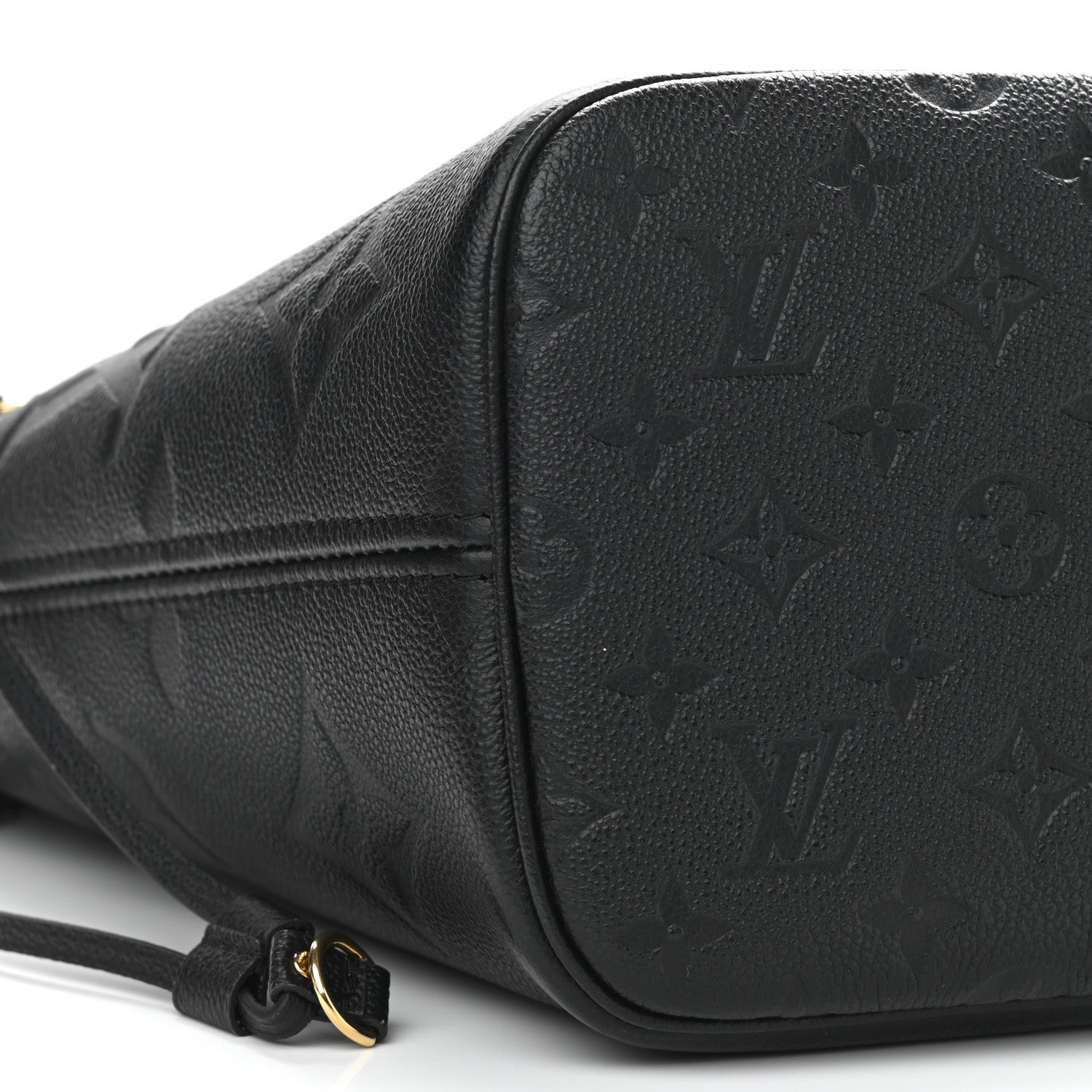 Louis Vuitton Empreinte Monogram Giant Neverfull MM Black 7 of 9