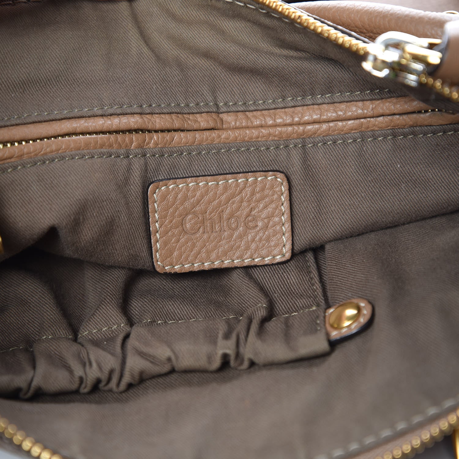 Chloe Calfskin Medium Marcie Satchel Nut 7 of 17