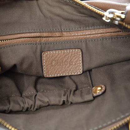 Chloe Calfskin Medium Marcie Satchel Nut 7 of 17