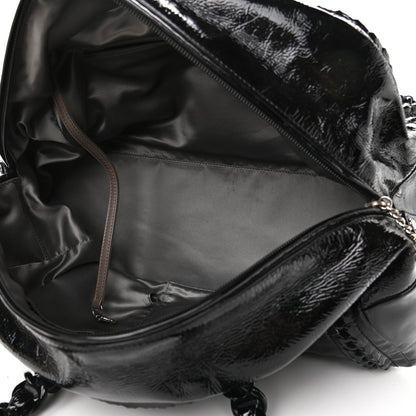 Chanel Patent Luxe Ligne Bowler Black 5 of 11