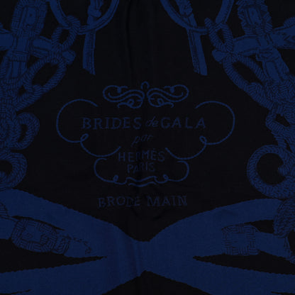 Hermes Silk Brides De Gala Scarf 90 Surteint Marine 2 of 4