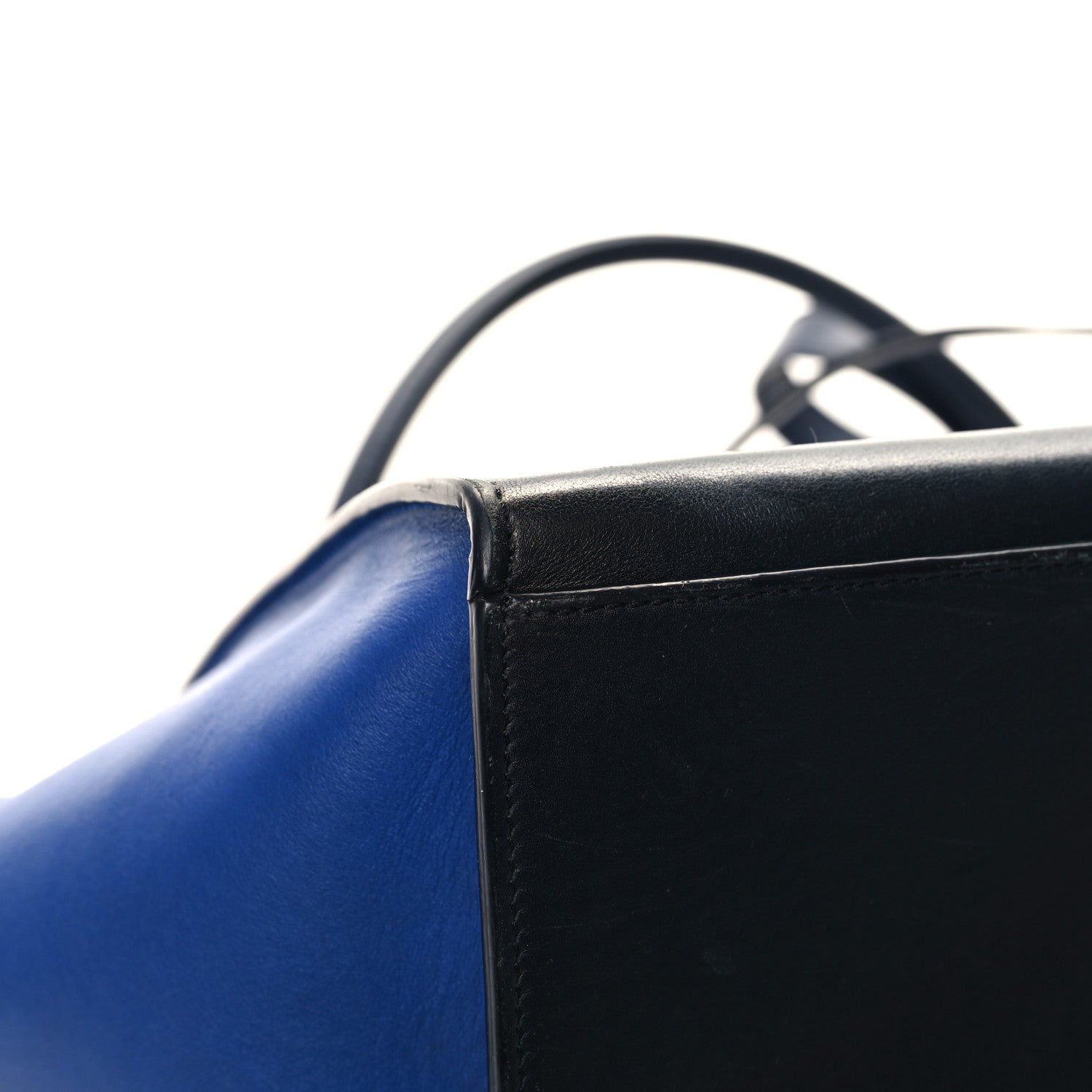Celine Smooth Calfskin Medium Tri-Color Trapeze Ink 9 of 13