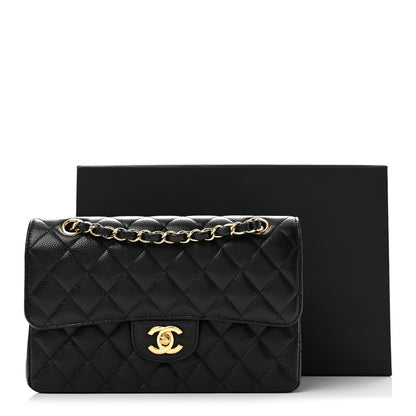 Chanel Caviar Quilted Small Double Flap Black 12 of 12