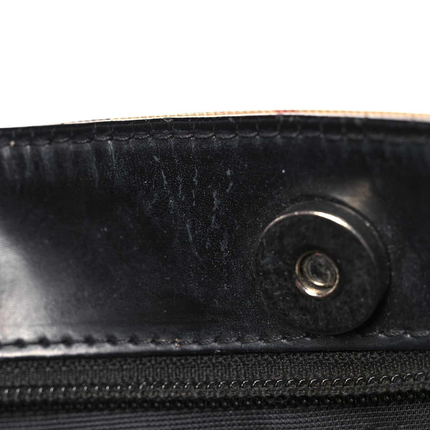House Check Medium Tote Black