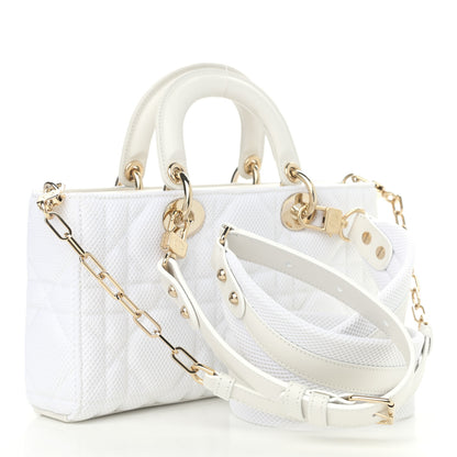 Christian Dior Macrocannage Technical Fabric Lady D-Joy White 3 of 10
