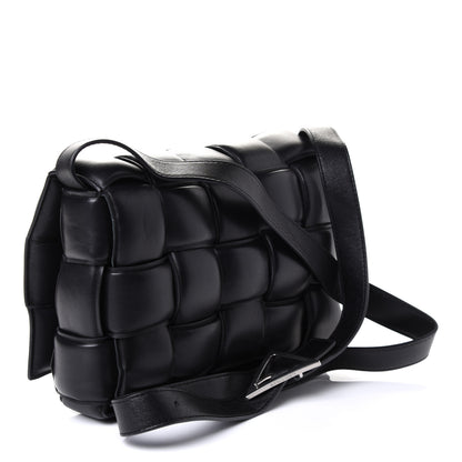 Bottega Veneta Nappa Maxi Intreccio Padded Cassette Crossbody Bag Black 2 of 4