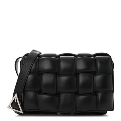 Bottega Veneta Nappa Maxi Intreccio Padded Cassette Crossbody Bag Black 1 of 10