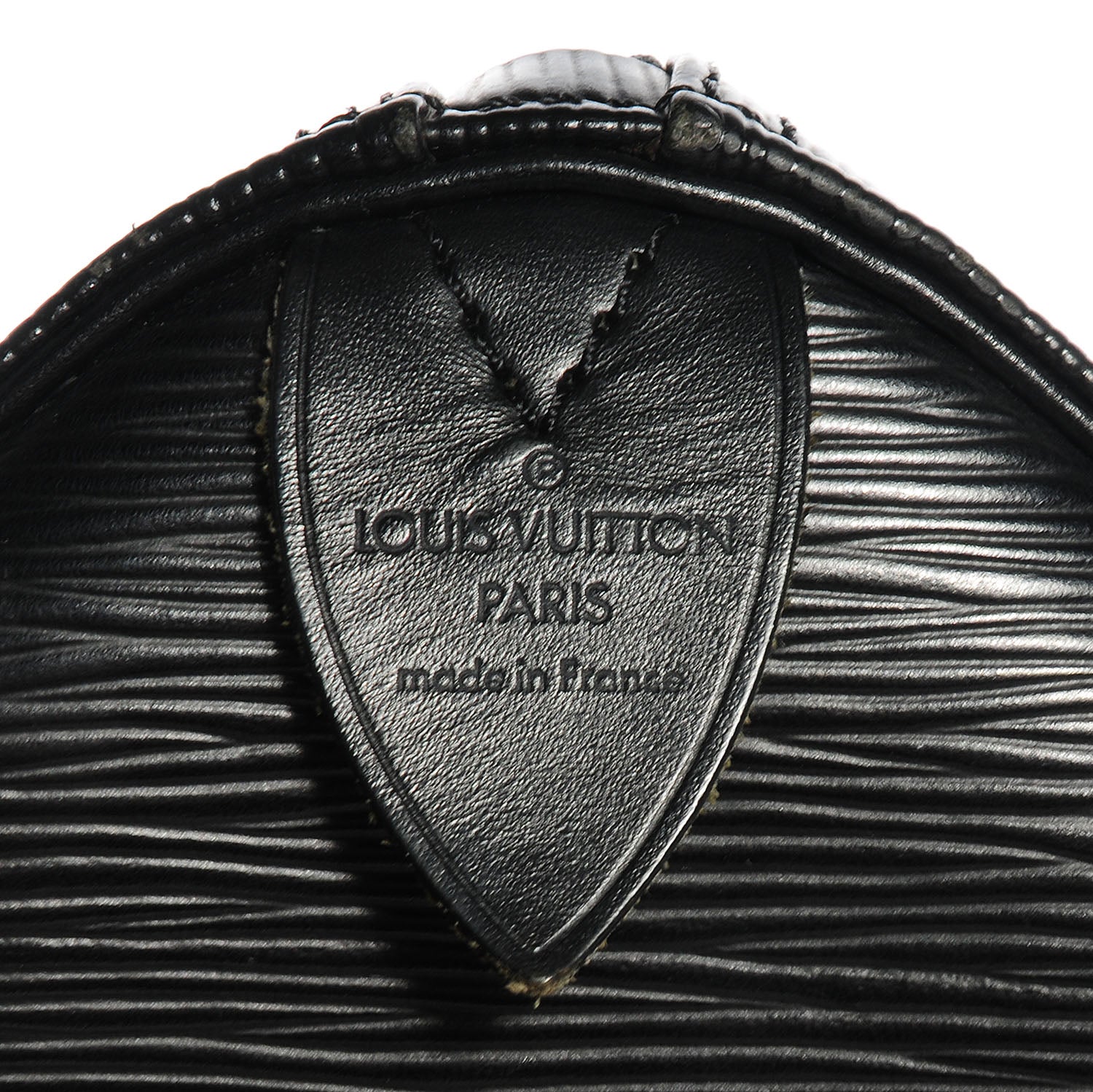Louis Vuitton Epi Speedy 25 Black 6 of 8