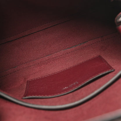 Mulberry Small Classic Grain Mini Bayswater Black Cherry 5 of 9