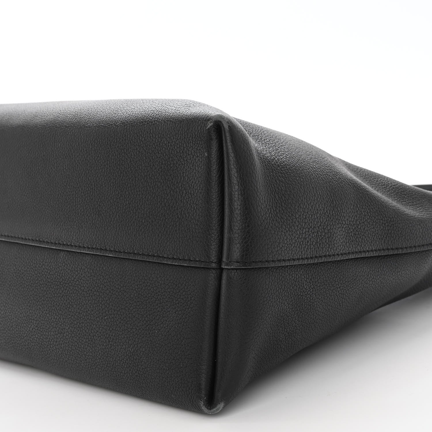 Louis Vuitton Calfskin Lockme Hobo Black 9 of 14