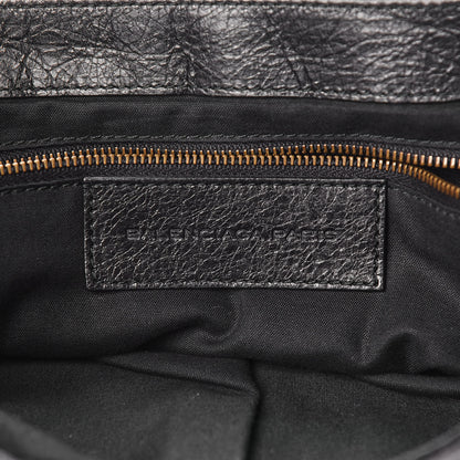 Balenciaga Agneau Classic Hardware Neo Folk Messenger Black 11 of 19